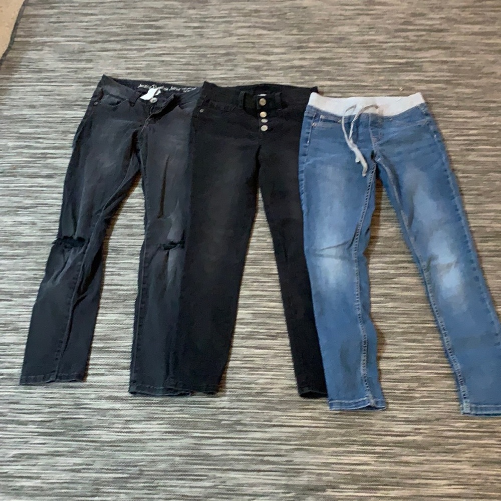 3 Pair of Justice Jeans/Jeggings